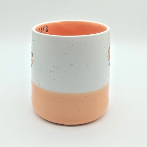 Lang No Bad Days Orange Floral Ceramic Mug - Picture 5 of 8